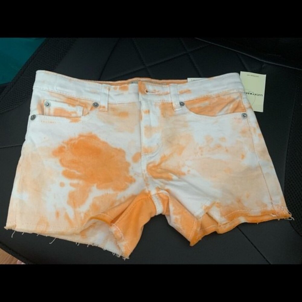 Lucky Brand Tie Dye Riley Shorts GIRLS Size 8